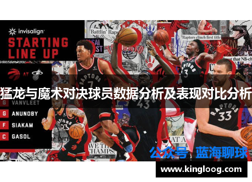 猛龙与魔术对决球员数据分析及表现对比分析